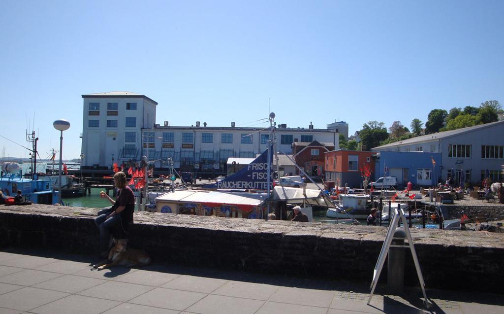 Ferienwohnung Kutterfisch Direkt Im Stadthafen Sassnitz Buitenkant foto
